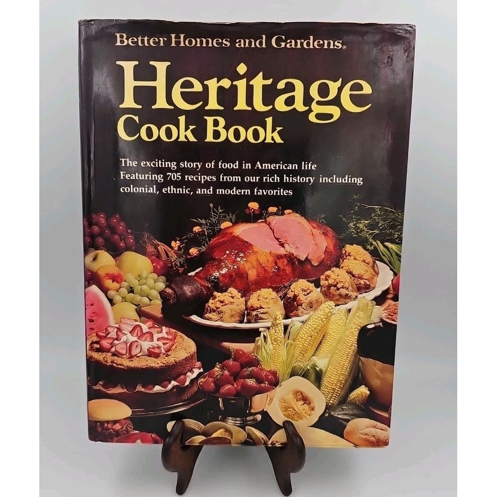 1975 Better Homes & Gardens‎ Heritage Cook Book 705 American Recipes HC DJ VG